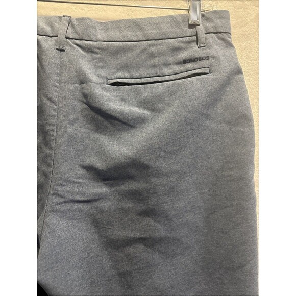 Bonobos Golf Performance Link Standard Fit 9" Shorts Downpour Heather Blue 36 - Picture 10 of 16